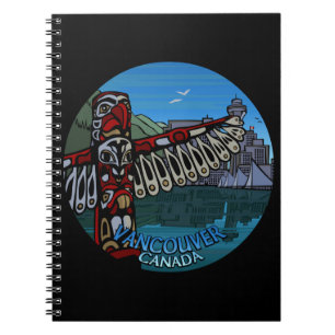 Vancouver Notebook Vancouver Souvenir Journal Notizblock