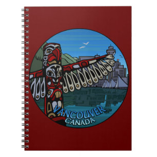Vancouver Notebook Vancouver Souvenir Journal Notizblock