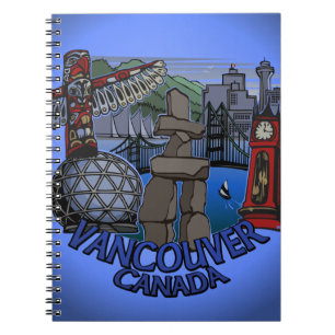 Vancouver Notebook Vancouver Souvenir Journal Notizblock