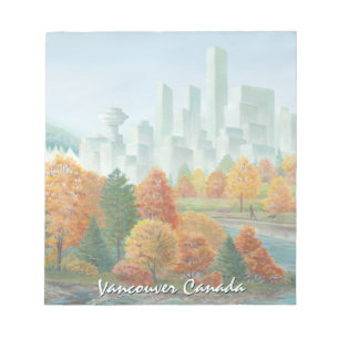 Vancouver Notepad Personalisiert Vancouver Souveni Notizblock