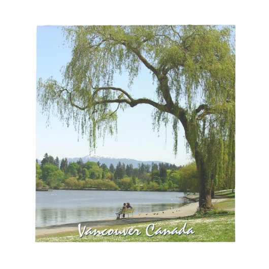 Vancouver Notepad Personalisiert Vancouver Souveni Notizblock (Vorderseite)