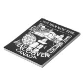 Vancouver Notepad Personalisiert Vancouver Souveni Notizblock (Rotiert)