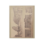 Vancouver Notepad Vancouver Gastown Kunst, Dichtun Notizblock (Rotiert)