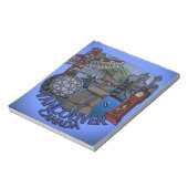 Vancouver Notepad Vancouver Sehenswürdigkeiten Sou Notizblock (Rotiert)