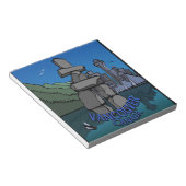 Vancouver Notepad Vancouver Sehenswürdigkeiten Sou Notizblock (angewinkelt)