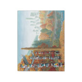 Vancouver Notepad Vancouver Totem Polen Souvenir Notizblock (Rotiert)