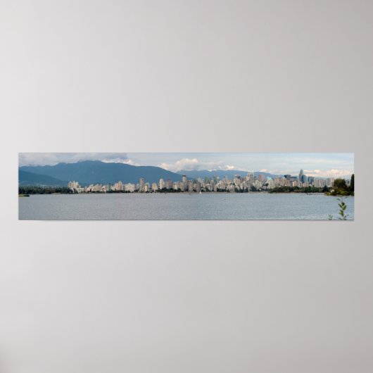 Vancouver Panorama Poster (Vorne)