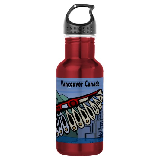 Vancouver Personalisiert Vancouver Trinkflasche (Vorderseite)