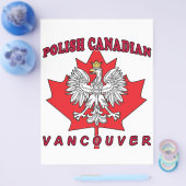 Vancouver Polnisch kanadisches Leaf Flyer (Einzeln)
