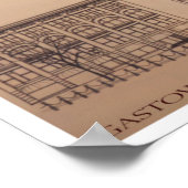 Vancouver Poster Gastown Illustration Art Collecti (Ecke)