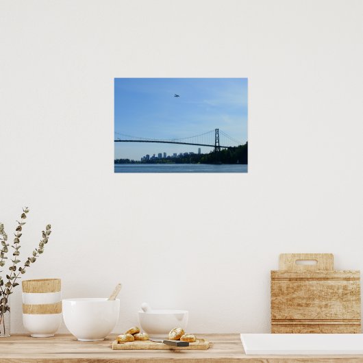 Vancouver Poster Lions Gate Prints & Poster (Küche)