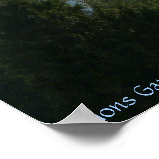 Vancouver Poster Print Vancouver City Print (Ecke)