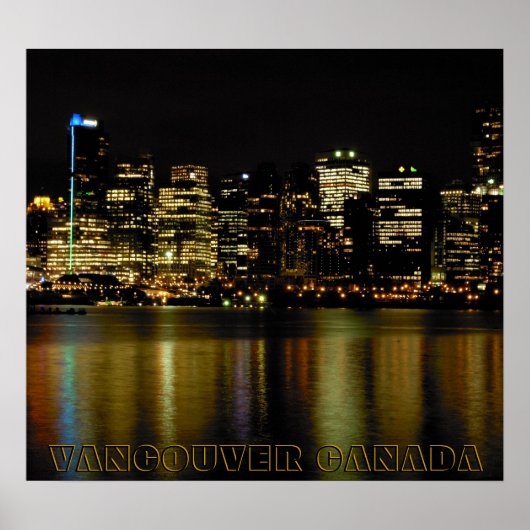 Vancouver Poster Print Vancouver City Print (Vorne)