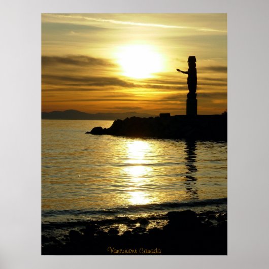 Vancouver Poster West Vancouver Souvenir Print (Vorne)