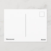 Vancouver Postkarte (Rückseite)