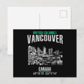 Vancouver Postkarte (Vorne/Hinten)
