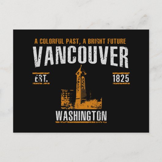 Vancouver Postkarte (Vorderseite)