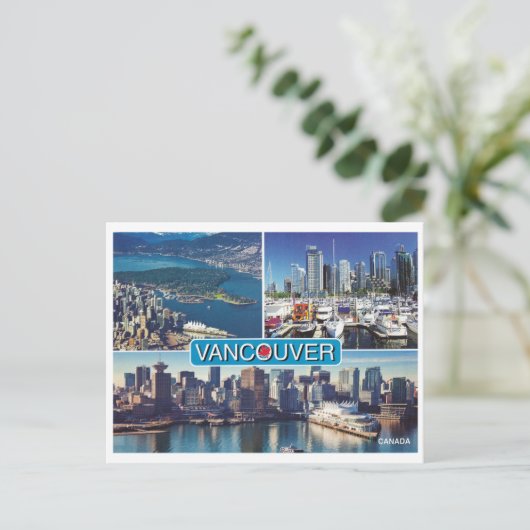 Vancouver - Postkarte (Stehend Vorderseite)