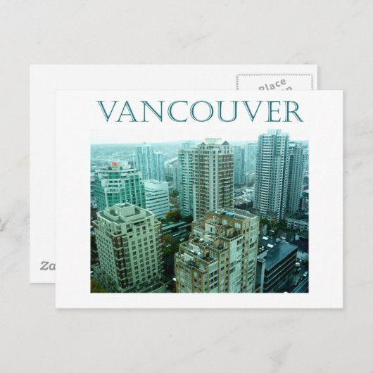 Vancouver Postkarte (Vorne/Hinten)