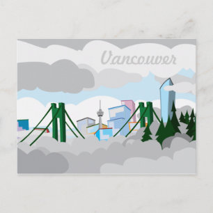Vancouver Postkarte