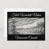 Vancouver Postkarten Personalisierte Sehenswürdigk (Vorne/Hinten)
