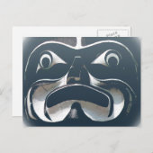 Vancouver Postkarten Totem Loch & Sehenswürdigkeit (Vorne/Hinten)