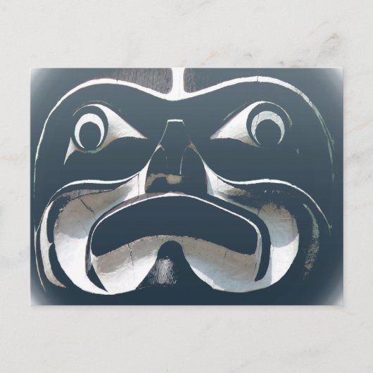 Vancouver Postkarten Totem Loch & Sehenswürdigkeit (Vorderseite)