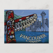 Vancouver Postkarten Totem Loch & Sehenswürdigkeit (Vorderseite)