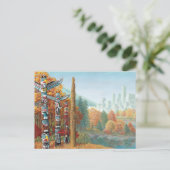 Vancouver Postkarten Totem Pole Landschaft Postkar (Stehend Vorderseite)