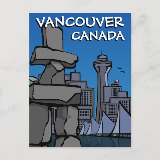 Vancouver Postkarten Vancouver Sehenswürdigkeit Ca (Vorderseite)