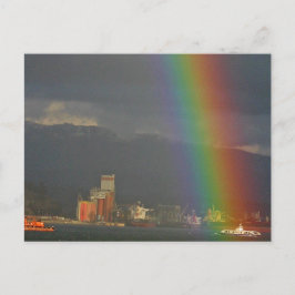 Vancouver-Rainbow-Moment Postkarte