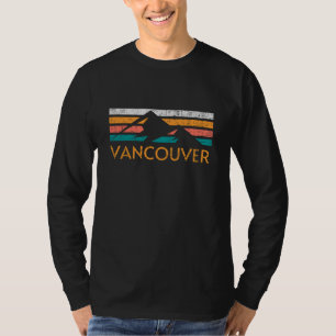 Vancouver Retro Berge T-Shirt
