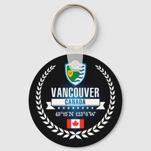 Vancouver Schlüsselanhänger (Vorderseite)