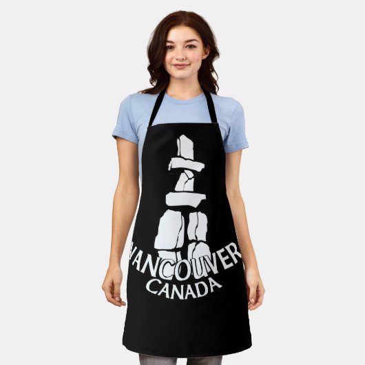 Vancouver Schürze Vancouver Souvenir Schürze (Getragen)