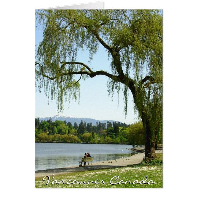 Vancouver Seasons Karten Print Canada Souvenir (Vorne)