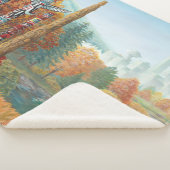 Vancouver Sherpa Blankets Totem Kunstgeflecht Deck Sherpadecke (3/4)