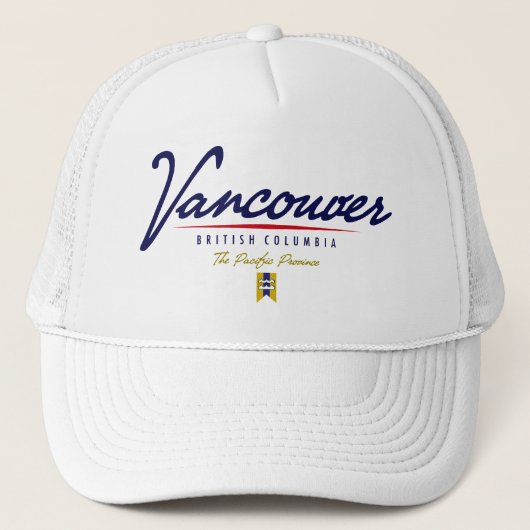 Vancouver-Skript Truckerkappe (Vorderseite)