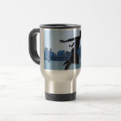 Vancouver-Skulptur-Tasse Reisebecher (Vorderseite Links)
