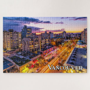 Vancouver Skyline, British Columbia, Kanada Puzzle