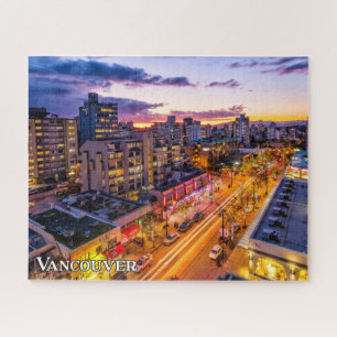 Vancouver Skyline, British Columbia, Kanada Puzzle