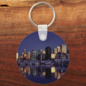 Vancouver skyline, British Columbia, Kanada Schlüsselanhänger (Vorderseite)