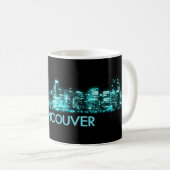 Vancouver Skyline Kaffeetasse (VorderseiteRechts)
