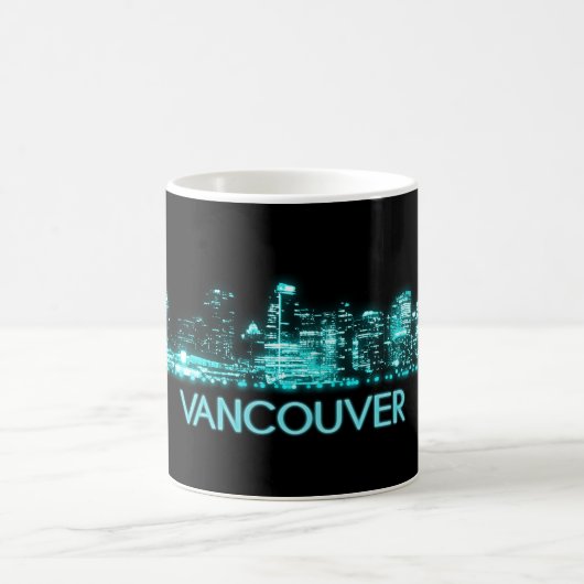 Vancouver Skyline Kaffeetasse (Mittel)