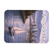 Vancouver Skyline Kanada Reise Magnet (Horizontal)