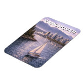 Vancouver Skyline Kanada Reise Magnet (Linke Seite)