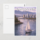 Vancouver Skyline Kanada Reise Postkarte (Vorne/Hinten)