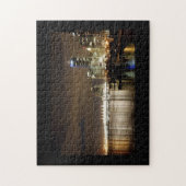 Vancouver-Skyline nachts Puzzle (Vertikal)