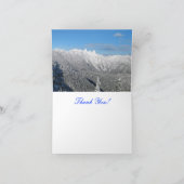 Vancouver Skyline Note Card Dankeskarte (Innenseite)