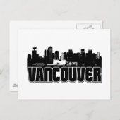Vancouver Skyline Postkarte (Vorne/Hinten)