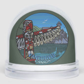 Vancouver Snow Globe Custom Vancouver Snowglobe Schneekugeln (Vorderseite)